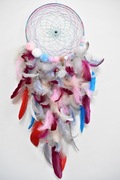Kolorowy łapacz snów, dekoracja, dla dziecka