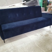 Sofa Syla granatowa rozkładana trzyosobowa