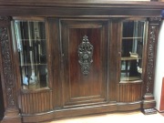 Antyczna Bibloteka Szafa witryna 283x210x56,5cm