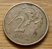 III RP--2 grosze z 1999 r.