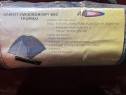 Namiot dwuosobowy bez tropiku 200 x 120 x 100 podłoga stelaż