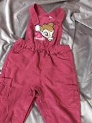 Spodnie na szelkach 86 bambi