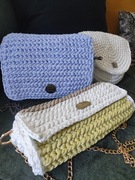 Torebka wykonana ręcznie, szydełko 