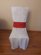 Pokrowce na krzesla weselne biale