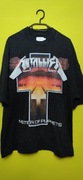 Koszulka t-shirt Metallica z Master of Pupets ,kolor  dekaryzowany czarny