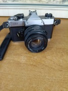 Aparat analogowy Cosina CR-1 + obiektyw Porst Color Reflex 50mm f/1.9