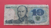 Banknot 10 złotych 1982 r Seria D