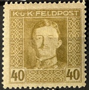 OA Fi.64a*, 12 1/2 ; 12 3/4, 1917r. Cesarz Franciszek Józef