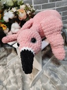 Flaming szydełkowa maskotka prezent 35cm