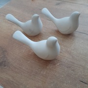 Gipsowe ptaki dekoracja