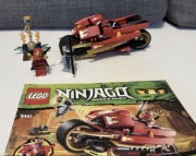 LEGO Ninjago 9441 Mieczocykl Kaia, komplet z instrukcją