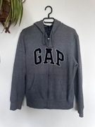 Bluza GAP szara z kapturem – stan idealny, jak nowa unisex