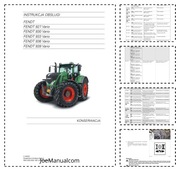 Fendt 927 930 933 936 939 Vario Operation Manual Instrukcja obsługi DTR