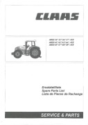 Katalog części Claas ARES 577, 567, 557, 547, 617, 627, 647, 657, 677, 697