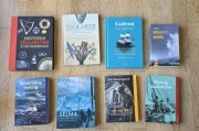 Książki żeglarskie cały zestaw 34 sztuki plus dodatki