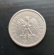 Moneta 1zł. 1991 r.DESTRUKT