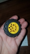 Lego koło felga 4266 + opona 2857 stare 