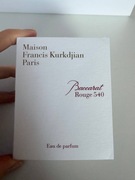 Maison Francis Kurkdjian Baccarat Rouge 540 edp 2 ml próbka