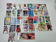 Karty Hokejowe NHL zestaw 35 szt. z lat 90-tych