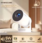 Magcubic HY300 Pro+ Projektor 4K Android 11 WiFi 6 BT5.4 HiFi