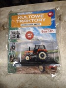 Kultowe traktory nr 5 Ursus C-385 skala 1:43 Hachette nowy model 