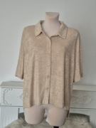 Beżowa luźna bluzka Reserved r. XL