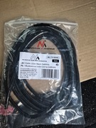 Maskownica kabli  Maclean tv system 5x6mm  MCTV-684B 3m