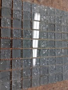 Mozaika szklana 25x25cm kolor szary ICE