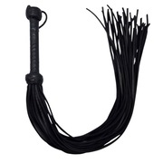 Majestatyczny flogger z 40 grubymi i twardymi rzemieniami. 95 cm długości