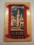 Proporczyk na desce PRL Kielce 