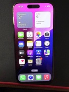 IPhone 15 Pro 128 GB Black Titanium 87% Bateria Jak Nowy 