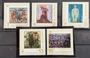 Bulgaria 1974r. Mi 2551- 2555 i blok 66 