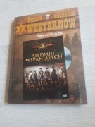 SIEDMIU WSPANIAŁYCH DVD  KOLEKCJA WESTERNÓW DZW. POL. FILM NOWY W FOLII