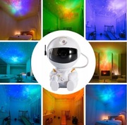 PROJEKTOR GWIAZD ASTRONAUTA LAMPKA NOCNA - RZUTNIK KOSMOS + PILOT!