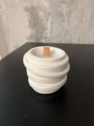 Świeca sojowa biała