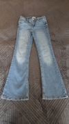 Jeansy ONLY dzwony / flare jasny jeans z wysokim stanem S/30