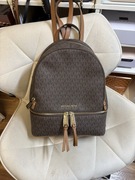 Michael Kors Rhea ZIP monogram Brown 30S7GEZB1B plecak