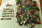 Klocki Lego 2,3 kg + minifigurki