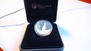 Australia 2012, 1 oz Ag 0,999 Kangaroo High Relief, CoA, Box