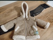 Kożuszek dziecięcy 0-3 mcy 