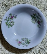 Ceramiczny półmisek porcelana Karolina motyw róże 