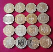 2004-2005 Herby Województw komplet 16 szt