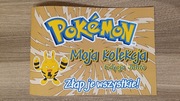 Album Pokemon Johto z kompletem 114 naklejek