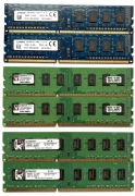 Zestaw 6 sztuk Pamięci RAM DDR3 PC3 RAM typu DIMM Kingston 24GB