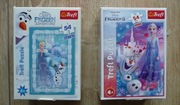Puzzle Trefl 54 mini elementy 2 zestawy. Kraina Lodu Frozen.