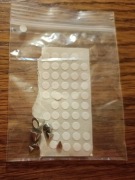 fake piercing, stożki 