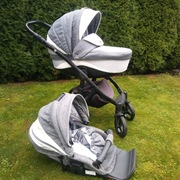 Wózek dziecięcy 2w1Adamex+torba+wkład do spacerówk