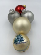 Bombki kule PRL 5 szt.