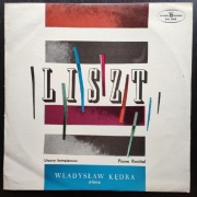 Winyl Utwory Fortepianowe Ferenc LISZT wyk Władysław Kędra fortepian EX (+)