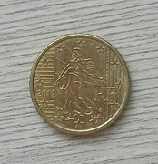 10 Euro cent francja 2012 rok
